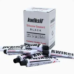 چسب آکواریوم مشکی پمادی کوئیک سیل