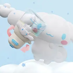 قمقمه شیشه ای سانریو طرح دوستان هلو کیتی