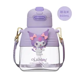 قمقمه شیشه ای سانریو طرح دوستان هلو کیتی