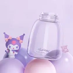 قمقمه شیشه ای سانریو طرح دوستان هلو کیتی