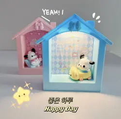 چراغ موزیکال طرح کلبه پوکاکو