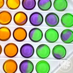 پاپ ایت دایره ای سفید