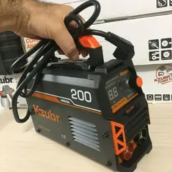 موتور جوشکاری زوبر ۲۰۰ آمپر اینورتور دار مدل Kzubr k10561 سبک پرقدرت