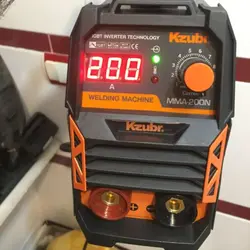 موتور جوشکاری زوبر ۲۰۰ آمپر اینورتور دار مدل Kzubr k10561 سبک پرقدرت