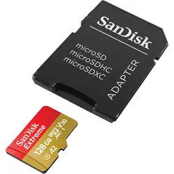 مموری و کارت حافظه سن دیسک میکرو اس دی SanDisk Micro SD 128GB Extreme