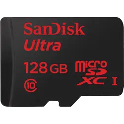 مموری و کارت حافظه سن دیسک میکرو اس دی SanDisk Micro SD 128GB Ultra