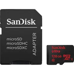 مموری و کارت حافظه سن دیسک میکرو اس دی SanDisk Micro SD 128GB Ultra