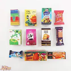 پک مگنت یخچال مینی باز کد 0020 مجموعه 11 عددی