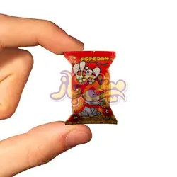 مگنت یخچال مینیاتوری پاپ کرن کچاپ مدل پفیلا