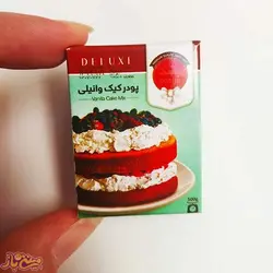 مگنت یخچال مینیاتوری پودر کیک وانیلی مدل رشد