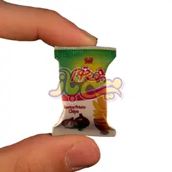 مگنت یخچال مینیاتوری چیپس پیاز جعفری مدل چی توز