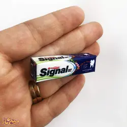 مگنت یخچال مینیاتوری جعبه خمیر دندان مدل سیگنال