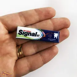 مگنت یخچال مینیاتوری جعبه خمیر دندان مدل سیگنال
