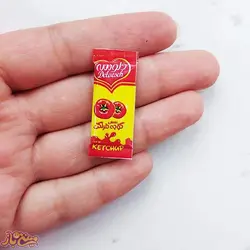 مگنت یخچال مینیاتوری سس گوجه فرنگی دلـوسه
