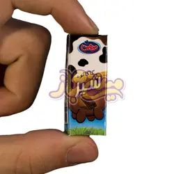 مگنت یخچال مینیاتوری شیر کاکائو خانواده مدل میهن