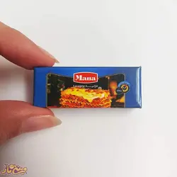 مگنت یخچال مینیاتوری لازانیا مدل مانا کد 02