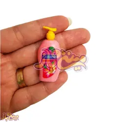 مگنت یخچال مینیاتوری مایع دستشویی مدل گلرنگ