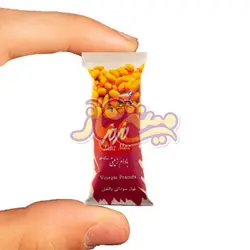 مگنت یخچال مینیاتوری مغز بادام زمینی مدل مزمز