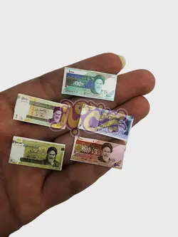 مینیاتوری پک 5 عددی اسکناس