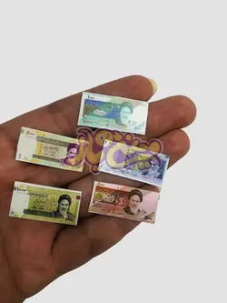 مینیاتوری پک 5 عددی اسکناس
