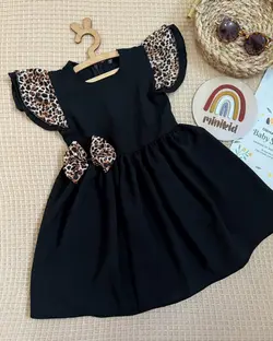 پیراهن مشکی پلنگی‎