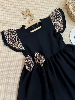 پیراهن مشکی پلنگی‎