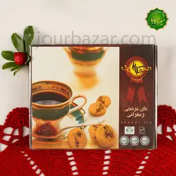 نان برنجی زعفرانی