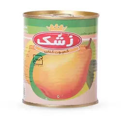 کمپوت گلابی 380 گرمی زشک با درب آسان باز شو
