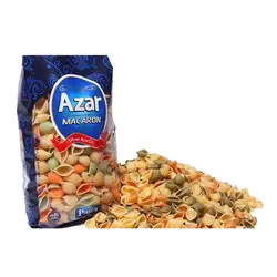 ماکارونی فرمی صدفی آذر با طعم سبزیجات (500 گرم)