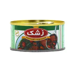 کنسرو قورمه سبزی زشک