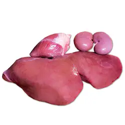 جگر گوسفندی تازه دست کامل (کیلویی)