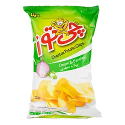 چیپس پیاز و جعفری 60 گرمی چی توز