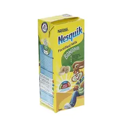 شیر موز فرا دما و غنی شده نسکوئیک 190 میلی لیتر