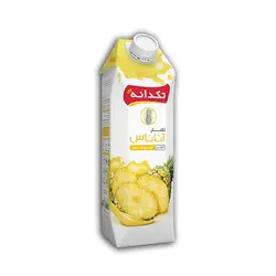 آبمیوه طبیعی (نکتار) آناناس تکدانه یک لیتری