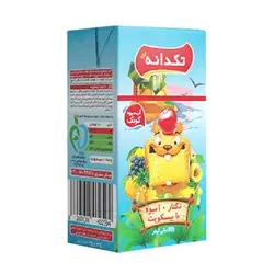 آبمیوه نکتار 10 میوه با بیسکویت طرح کودک تکدانه (125 سی سی)