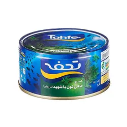 کنسرو تن ماهی با شوید در روغن تحفه 180 گرمی