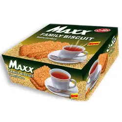 بیسکویت پذیرایی خانواده مکث با تزئین کنجد 700 گرمی