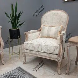 مبل کلاسیک فرانسوی پشت گرد