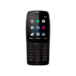 گوشی موبایل نوکیا مدل 210 FA دوسیم کارت با ظرفیت 16 مگابایت - مشکی