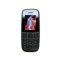 گوشی موبایل جنرال لوکس مدل GLX 106 دو سیم کارت با ظرفیت چهار مگابایت - مشکی