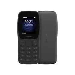 گوشی موبایل Nokia مدل (2022) 105 دو سیم کارت اصلی - مشکی (گارانتی سامتل-FA)