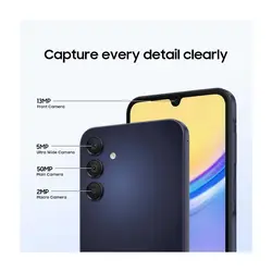 گوشی موبایل Samsung مدل Galaxy A15 رام 8 با ظرفیت 256 گیگابایت دو سیم کارت - آبی روشن