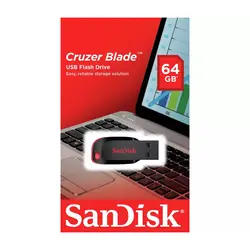 فلش سن دیسک مدل Cruzer Blade CZ50 با ظرفیت 64 گیگابایت