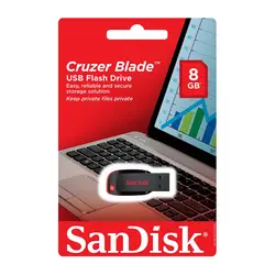 فلش سن دیسک مدل Cruzer Blade CZ50 با ظرفیت 8 گیگابایت