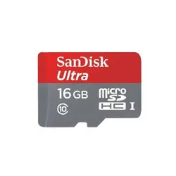 کارت حافظه MicroSDXC سن دیسک مدل Ultra A1 کلاس 10 سرعت 98MBps با ظرفیت 16 گیگابایت