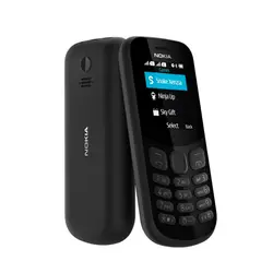 گوشی موبایل نوکیا مدل Nokia 130 دو سیم کارت - مشکی