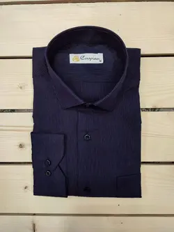 پیراهن مجلسی راه راه پنبه فلامنت دو میل صورتی