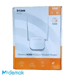 مودم دی لینک (white) D-Link DSL-124 - فروشگاه لوازم شبکه و گیمینگ مودمک