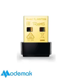 کارت شبکه USB بی‌ سیم N150 Nano تی پی-لینک مدل TL-WN725N