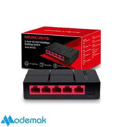 سوئیچ 5 پورت مرکوسیس مدل MS105G